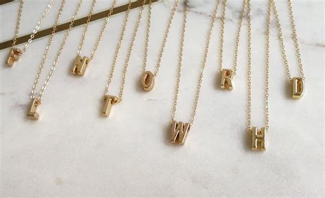 where to buy necklaces with initials